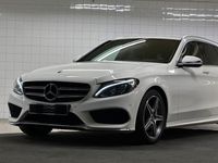 begagnad Mercedes C180 T/ AMG/ LÄDER/ 9G-TRONIC/ 1-ÄGARE/ DRAG