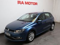 Begagnad VW Polo 90 HK (66 kW) 2016 Blå (blue silk metallic) Halvkombi