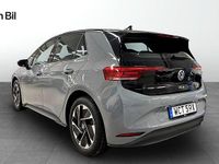 Begagnad VW ID.3 Pro Performance 150 kW (204 HK) 2021 Moonstone grey Halvkombi