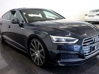 Begagnad Audi A5 Sportback S-Line 286 HK (210 kW) 2017 Blå Halvkombi
