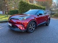 Begagnad Toyota C-HR Edition 122 HK (89 kW) 2018 Röd SUV