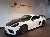 Begagnad Porsche 718 Cayman GT4 501 HK (368 kW) 2024 Vit Sportkupé