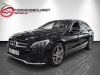 Begagnad Mercedes C220 AMG line 170 HK (125 kW) 2016 Svart Kombi