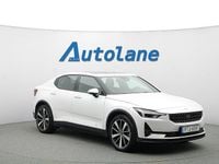 Begagnad Polestar 2 Long Range Dual motor 300 kW (408 HK) 2021 Vit Halvkombi