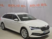 Begagnad Skoda Superb Business Line 218 HK (160 kW) 2021 Vit Kombi