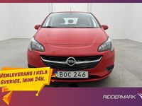 Begagnad Opel Corsa Enjoy 90 HK (66 kW) 2017 Röd Halvkombi