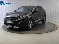 Begagnad Peugeot 3008 Allure 131 HK (96 kW) 2018 Svart SUV