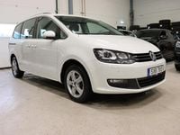 Begagnad VW Sharan 140 HK (102 kW) 2014 Vit Minibuss