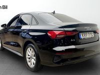 Begagnad Audi A3 Proline 150 HK (110 kW) 2021 Svart Sedan