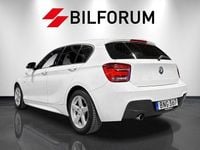 Begagnad BMW 116 M Sport 136 HK (100 kW) 2014 Vit Halvkombi