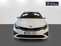 Begagnad Kia Optima 205 HK (150 kW) 2019 Vit Kombi