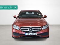 Begagnad Mercedes E220 194 HK (142 kW) 2018 Röd Sedan