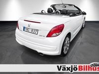 Begagnad Peugeot 207 CC 120 HK (88 kW) 2010 Vit Cab