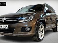 Begagnad VW Tiguan R-line 162 HK (119 kW) 2014 Brun SUV