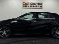 Begagnad Mercedes A180 AMG line 109 HK (80 kW) 2016 Svart Halvkombi