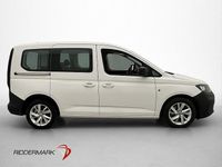 Begagnad VW Caddy 122 HK (89 kW) 2021 Vit Minibuss