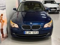 Begagnad BMW 525 218 HK (160 kW) 2008 Blå Sedan