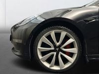 begagnad Tesla Model 3 Performance AWD Facelift Pano FSD Navi 440hk