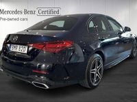 Begagnad Mercedes C300e AMG line 204 HK (150 kW) 2023 Blå Sedan