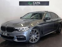 Begagnad BMW 530 M Sport 266 HK (195 kW) 2017 Blå Sedan