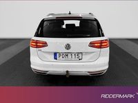 begagnad VW Passat GTE Backkamera Skinn Dragkrok 2017, Kombi