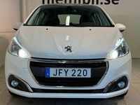 begagnad Peugeot 208 5-dörrar 1.2 VTi ETG5 Pano BT Psens S&V-hjul 2016, Halvkombi