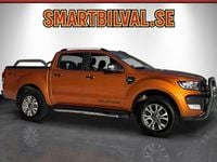 Begagnad Ford Ranger Wildtrack 200 HK (147 kW) 2017 Orange Pickup