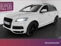 begagnad Audi Q7 TDI Q S-Line 7-sits Pano Luft Värm 4-Zons Drag 2015, SUV