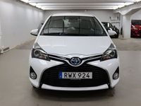begagnad Toyota Yaris Hybrid HSD 1,5 101HK KEYLESS SENSORER FRAM & BAK