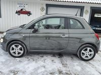 Begagnad Fiat 500 Lounge 69 HK (50 kW) 2017 Grå Halvkombi