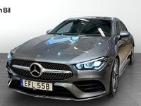 Begagnad Mercedes CLA200 Shooting Brake AMG line 163 HK (119 kW) 2019 Grå Kombi