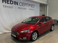 begagnad Ford Focus 1.0 EcoBoost Manuell 2016, Halvkombi