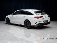 Begagnad Mercedes CLA45 AMG Exclusive 422 HK (310 kW) 2021 Vit Kombi