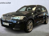Begagnad BMW X3 2016 Svart SUV