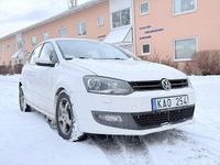 Begagnad VW Polo 90 HK (66 kW) 2010 Vit Halvkombi
