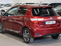 begagnad Toyota Yaris Hybrid LED M-VÄRMARE STYLE Fullservad