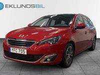 Begagnad Peugeot 308 SW Allure 131 HK (96 kW) 2016 Röd Kombi