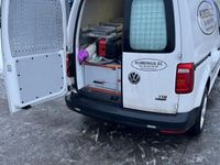 begagnad VW Caddy  stora motorn , 150Hk , automat . Blixtlju