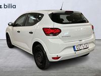 Begagnad Dacia Sandero Essentiel 91 HK (66 kW) 2023 Vit
