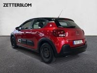 Begagnad Citroën C3 Feel 110 HK (80 kW) 2021 Röd Halvkombi