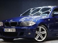 Begagnad BMW 120 Advantage 177 HK (130 kW) 2008 Blå Halvkombi