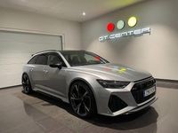 Begagnad Audi RS6 Sport 600 HK (441 kW) 2022 Florettsilvermetallic/svart läder Kombi