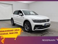 Begagnad VW Tiguan R-line 190 HK (139 kW) 2017 Vit SUV