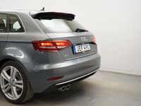 Begagnad Audi A3 Sport 151 HK (111 kW) 2019 Grå Sedan