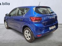 Begagnad Dacia Sandero Essentiel 91 HK (66 kW) 2023 Blå Halvkombi
