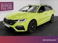 begagnad Skoda Octavia RS Plug-in Hybrid Pano Cockpit Värmare Drag 2024, Kombi