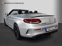 Begagnad Mercedes C63S AMG AMG 510 HK (375 kW) 2017 Silver Cab