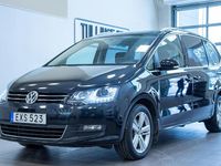 Begagnad VW Sharan 150 HK (110 kW) 2018 Svart Minibuss