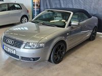 Begagnad Audi A4 Cabriolet 220 HK (161 kW) 2003 Grå Cab