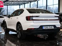 Begagnad Polestar 2 Long Range Single Motor 169 kW (231 HK) 2022 Vit Halvkombi